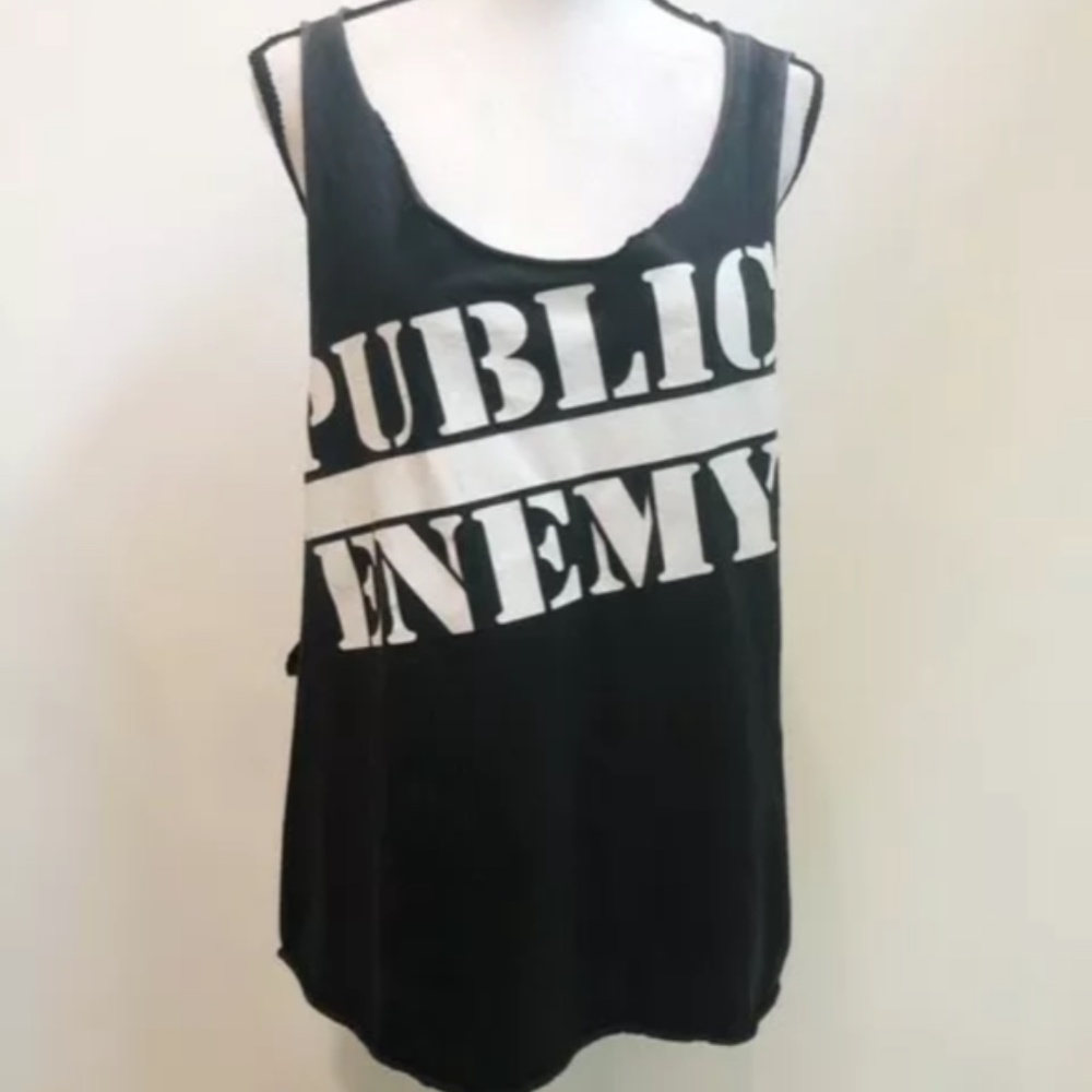 Kesha Owned & Worn Public Enemy Tank